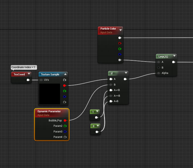 Material Windows, Dynamic Parameter